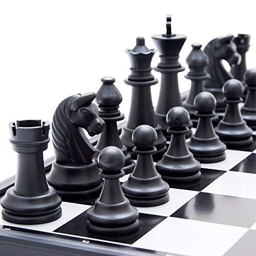Folding Game Board and for The Handcrafted Wood Chess Pieces Handmade Portable Travel Chess Board The Best Gift for Family Children Friends and Parents
