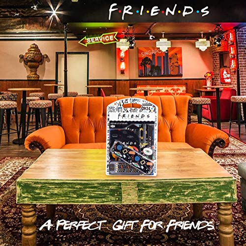 Friends Estuche Escolar, Kit Material Escolar Con Libretas Bonitas, Goma De Borrar Y Bolígrafo Original, Set Papelería Para Adolescentes y Adultos Fans de la Serie