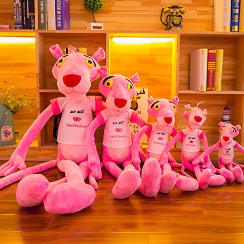 FWJSDPZ Color Rosa Leopardo Peluche Juguete Rosa Travieso Leopardo Regalo De Cumpleaños Decoración del Hogar (Color : B, Size : 180cm)