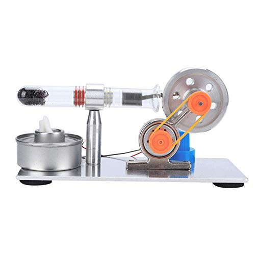 Garosa Solo cilindro Stirling motor modelo generador de energía modelo vapor potencia física ciencia laboratorio herramienta de enseñanza