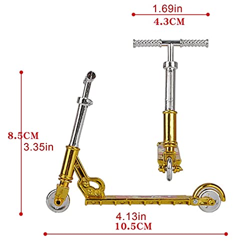 Gaviny Patineta de Dedo, patineta de Dedo Mini patineta de Dedo Conjunto de Bicicleta patineta Divertida Mini Bicicleta Juguete para niños
