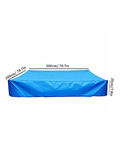 gfdfrg Funda Arenero,Niños Juguete Arenero Cubierta,Polvo Protección Arenero,Sandbox Mueble Piscina Cuadradas,para Hogar o Jardín de Infancia