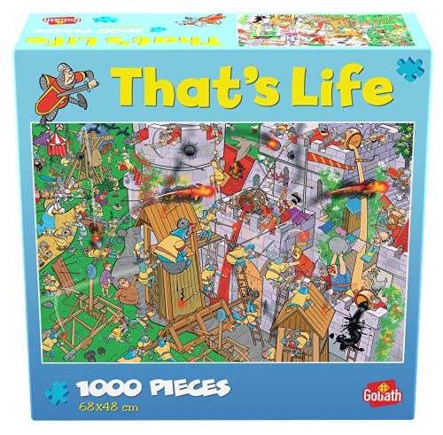 Goliath- Puzzle Castillo y Piratas That's Life, Multicolor (919263006)
