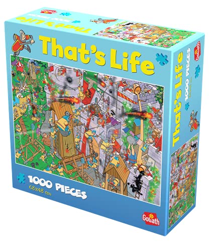 Goliath- Puzzle Castillo y Piratas That's Life, Multicolor (919263006)