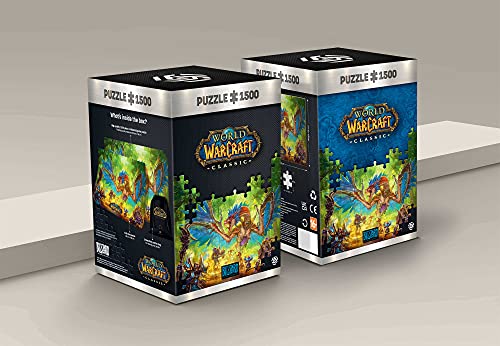 Good Loot World of Warcraft Classic: Zul'Gurub | Puzzle 1500 Piezas | Incluye póster y Bolsa | 85 x 58 | Videojuego | Rompecabezas para Adultos y Adolescentes | para Navidad y Regalos | Decoración