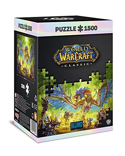 Good Loot World of Warcraft Classic: Zul'Gurub | Puzzle 1500 Piezas | Incluye póster y Bolsa | 85 x 58 | Videojuego | Rompecabezas para Adultos y Adolescentes | para Navidad y Regalos | Decoración