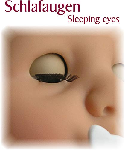 Götz 1513014 Just Like Me Chloe Doll - 27 cm Standing Doll with Long Brown Hair and Blue Sleeping Eyes - Suitable Agegroup 3+