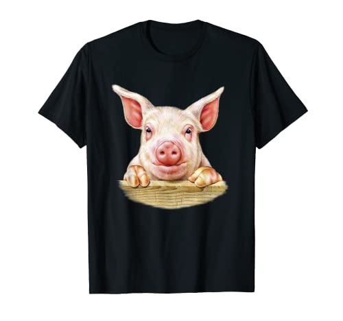 Granero de cerdos de cría de animales de granja Camiseta