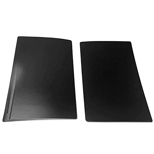 Greatangle-UK Skin Shell Case Cover Placa de Repuesto para Consola de Juegos PS5 Accesorios antiarañazos a Prueba de Polvo Negro