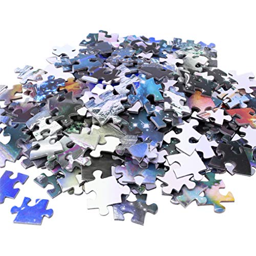 GuDoQi Puzzle 1000 Piezas Adultos Rompecabezas Mar Egeo Santorini para Infantiles Adolescentes
