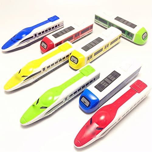 hclshops Modelo de Tren de Alta Velocidad Pull Back Toy Toy Decoration Decoration Regalo Pull Back Modelo de Coche (Size : Random Color)