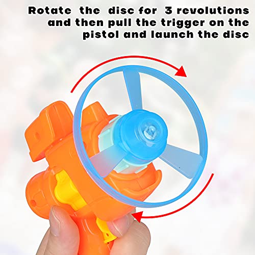 Herefun Helicoptero Vuelo Juguete, 13 Piezas Favores de Fiesta para Niños, Volador Luminoso Juguete con Luz LED, Niños Brillo en la Oscuridad Regalos, Helicóptero Juguete Luminoso