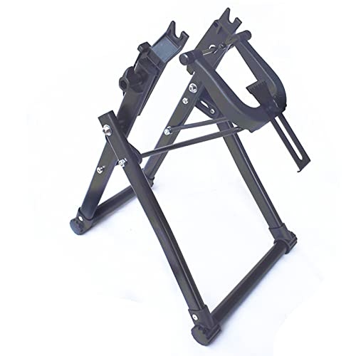 HIUHIU Soporte de Ajuste de Rueda de maquinaria para el hogar, Bicicleta Soporte de Ajuste para el hogar de reparación de Rueda de Bicicleta de Rueda de 24-28 Pulgadas