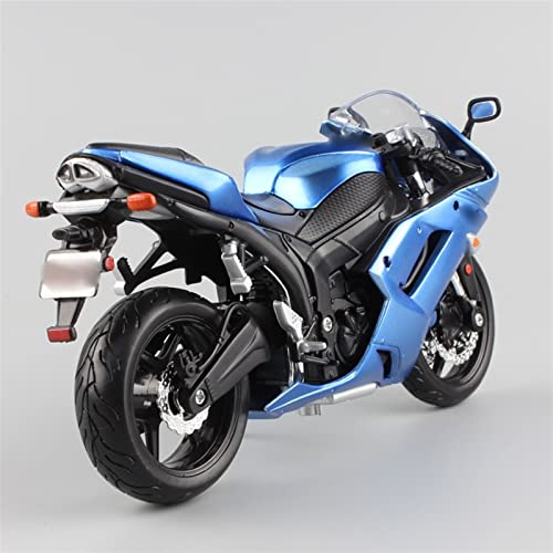 HSSM 1:12 Clásicos para Kawasaki para Ninja ZX-6R Diecast Motocicleta Modelo De Carrera Deportiva Juguete Niños Regalos Die Cast Motocicleta