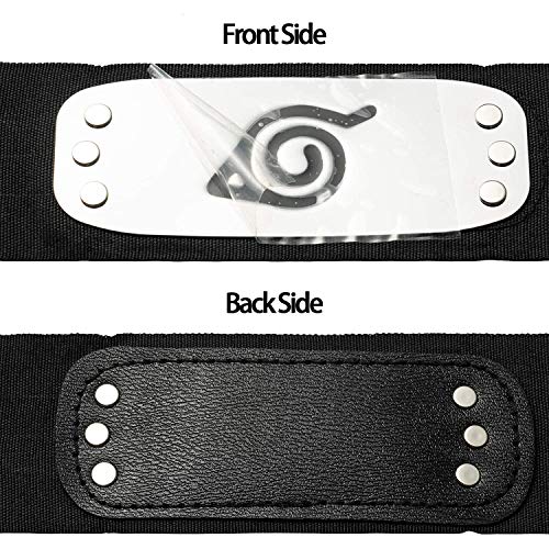 I3C Naruto - Collar con diadema ninjia, cartera de rana, anime Cosplay accesorios para Fans de Shippuden,