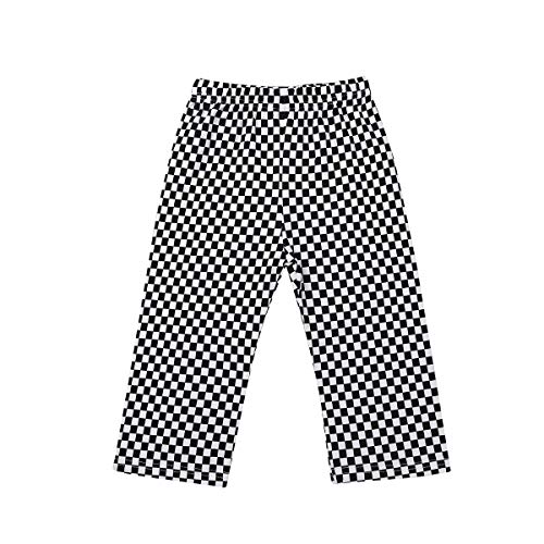 IEFIEL Disfraces de Cocinero de Fiesta Carnaval Navidad para Bebé Niña Niño 3Pcs Camiseta Chef+ Pantalones + Gorro Cocinero Blanco 12-18 Meses