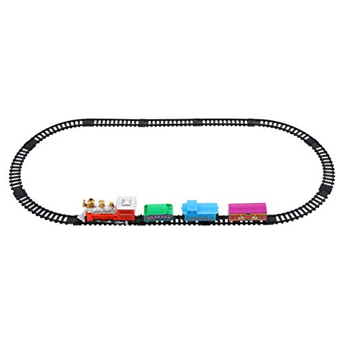ifundom Decoraciones de Navidad Tren Eléctrico de Tren de Juguete para Niños Eléctrico (Maleta)