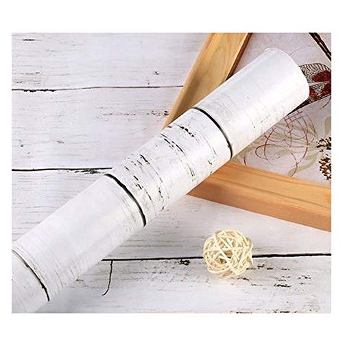 Impermeable CLORURO DE POLIVINILO Papel pintado autoadhesivo de grano de madera de vinilo, Cocina Armario Muebles Renovación Puertas Pegatinas de Pared 5m/ 10m 1pcs ( Color : W2904 , Size : 45cmX5m )