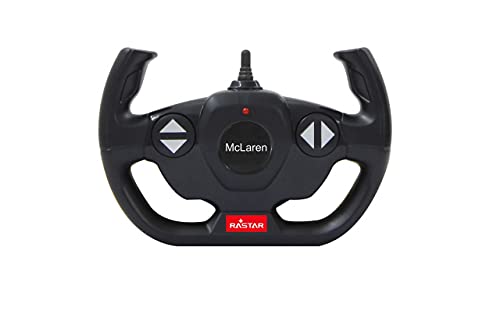 Jamara McLaren Senna 403118 - Coche teledirigido (2,4 GHz, 1:14-RC, licencia oficial, hasta 1 hora de tiempo de conducción, aprox. 11 km/h, luz LED, apertura manual