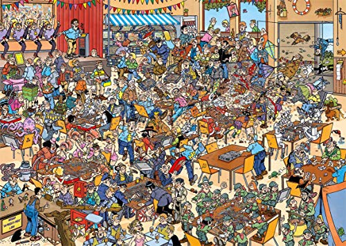 Jan van Haasteren National Championships Puzzling 1000 pcs Puzzle - Rompecabezas (Puzzle rompecabezas, Comics, Niños y adultos, Niño/niña, 12 año(s), Interior)