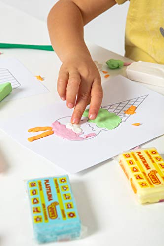 Jovi Kit para Pintar con PLASTILINA, Cool Candy (263CC), Multicolor