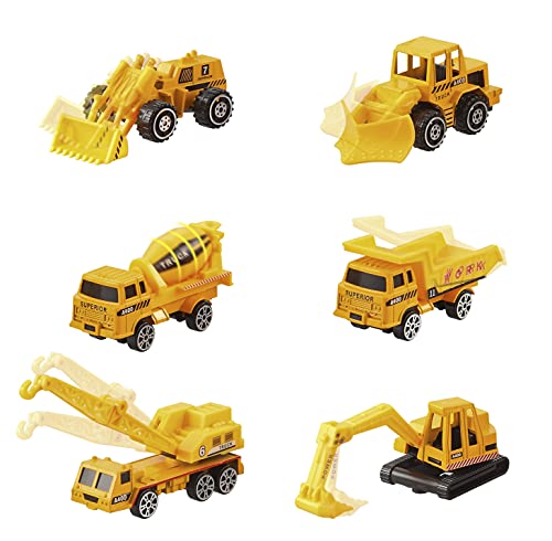JOYIN Juego de Juguetes 14 en 1 para camión, con Sonidos y Luces en camión, Juguete para el Coche, Regalo de cumpleaños para niños Mayores de 3 años