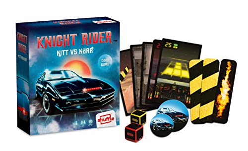 Juego de Cartas Shuffle Retro El Coche Fantástico. Cartamundi