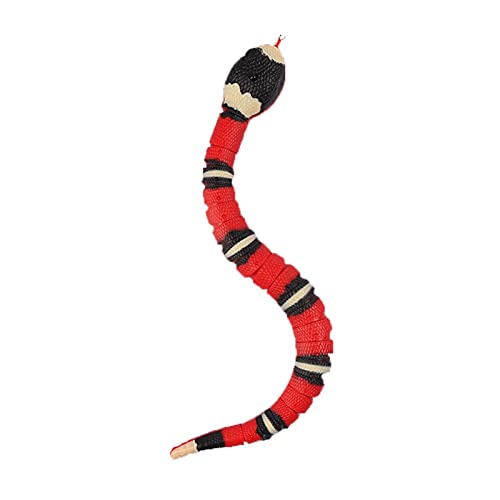 Juguete De Serpiente Con Detección Inteligente, Serpiente Realista Juguete De Animales Recargable USB Juguetes Interactivos Para Gatos, Serpiente Falso Juguetes De Broma Para Fiestas De Halloween