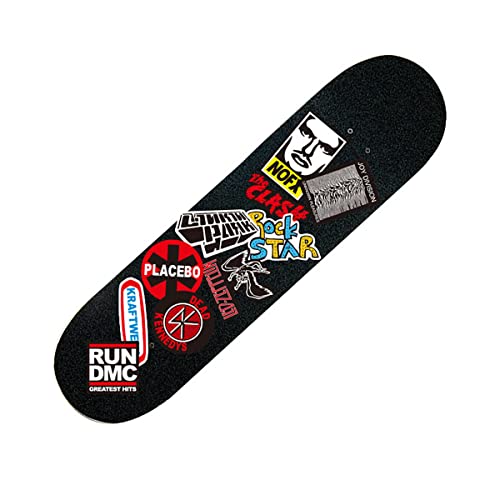 Kaderas Pegatinas de Banda 100 Piezas, Stickers de Música Rock and Roll, Vinilos Adhesivos para Niños, Adolescentes, Adultos, Calcomanías para Portátil Monopatín Guitarra Equipaje Coche Bicicleta