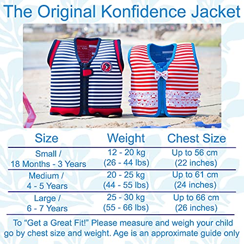 Konfidence El Original Infantil Chaqueta, Original, Color Azul - Scoot The Clownfish, tamaño 6-7 años