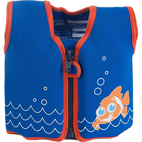 Konfidence El Original Infantil Chaqueta, Original, Color Azul - Scoot The Clownfish, tamaño 6-7 años