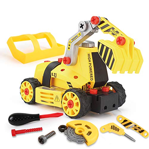 kramow 7 in 1,Coche de Juguete 3 años,Juguetes Niños 4 Años,Juegos de Construcción para Niños y Niñas,Camión Juguete