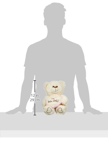 Krüger & Gregoriades 135360 – Oso de Peluche Amor Osos Corazón, 38 cm, Color Rosa