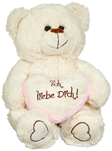 Krüger & Gregoriades 135360 – Oso de Peluche Amor Osos Corazón, 38 cm, Color Rosa