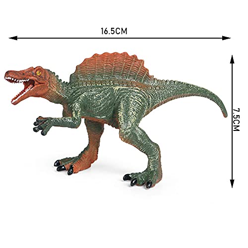 L-Y Juguetes De Modelos De Dinosaurios Pequeños De 15 Cm, Tyrannosaurus Indominus Rex Triceratops Brontosaurus 7 Estilos De Juguetes De Modelo De Dinosaurio, Figura De Acción De PVC De Plástico, Jugue