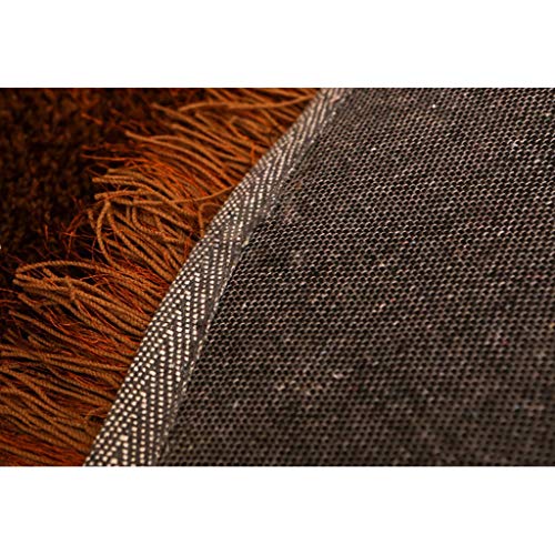 La alfombra En Forma de corazón Precioso Moda Caliente Engrosamiento Estiramiento Seda Manta Dormitorio de Noche HAODAMAI (Color : B, Size : 70x140cm)