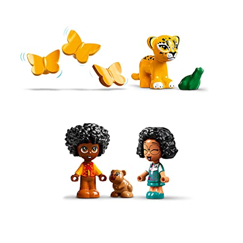 LEGO 43200 Disney Princess Puerta Mágica de Antonio, Juguete de Construcción para Niños 5 Años de la Película Encanto