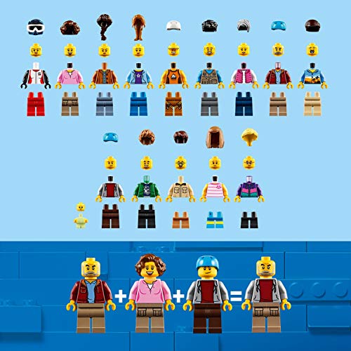 LEGO 60202 City Town Pack de Minifiguras: Aventuras al Aire Libre
