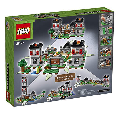 LEGO Minecraft - La Fortezza, juegos de construcción (21127)