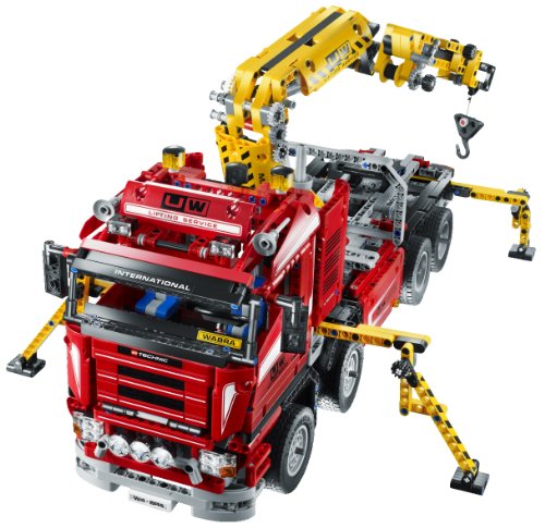 LEGO Technic 8258 - Camión grúa motorizado [versión en inglés]