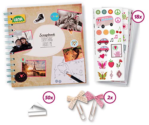 Lena Juego de Manualidades para niños, 42332, Multicolor