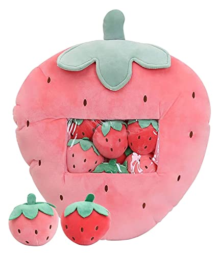 Lindo Bocado Almohada Relleno Animal Toys Pudín Decorativo Decorativo Kitty Cat Muñecas Soft Fresa Cojín Cojín Almohada Muñeca Muñeca Bebé Bebé Peluche Cojín de Juguete Pingüino