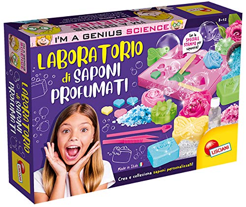 Lisciani Giochi – I 'm a Genius Laboratorio de pintalabios Jabones perfumados