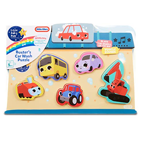 little tikes- Little Baby Bum - Puzzle de Madera con Sonido para niños (653599)