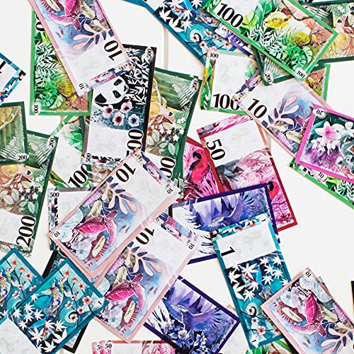 Lorikeet Creations El Dinero ficticio más Hermoso del Mundo (según mi Madre) Dinero Imaginario ilustrado con Acuarela