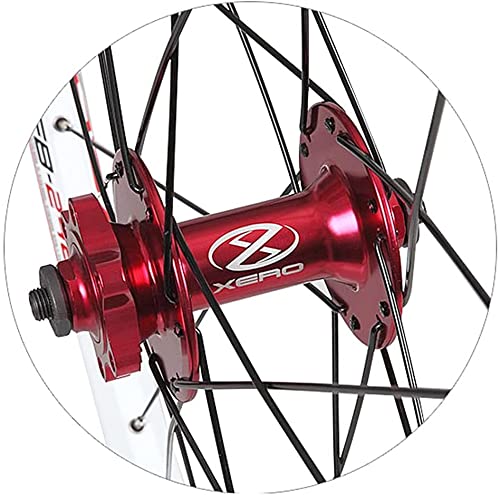 L&WB Bicicleta De Montaña Brake Frenos De Ruedas Bicicleta Bicicleta De Liberación Rápida Impulsor De 24 Pulgadas MTB Rim 1836G HUB DE 24 AGUAJE para EL CESTE DE LA Velocidad del 7/8/9/10,B