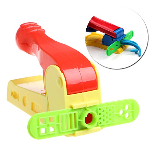 Lyguy Regla modelo de arcilla, útil masa, plastilina, artesanía, arcilla, extrusión, molde de herramientas para niños, aprender, jugar juguetes, 1 pieza colores al azar