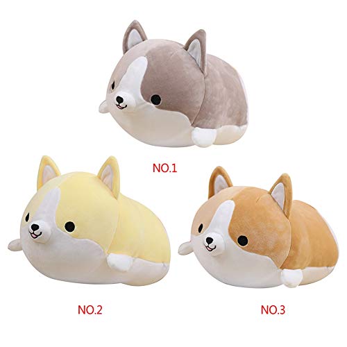 LYsng Peluches Bebe Peluches para Bebes Suave Peluches Baratos Peluche Bambola Cuscino para Cunas Viajes Oficina Coche Sofá Dormitorio Regalos 50cm/19.67inch,Gray