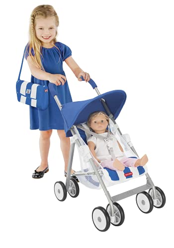 Maclaren Junior B-01 carrito para muñecas de hasta 46 cm, Montaje en un paso, Carrito para muñecas óptimo para niños a partir de 3 años con bolsa para pañales incluida