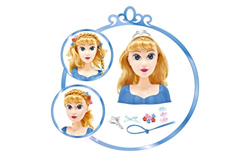 MAGGIO3 S.r.l. Grandi Giochi Princess Cenicienta Cabeza de Peinado - GG-00736